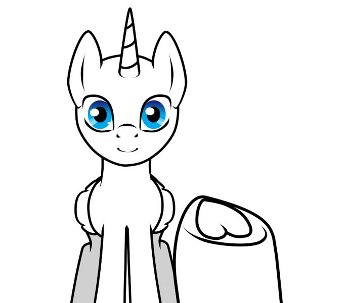 Size: 800x700 | Tagged: safe, derpibooru import, oc, alicorn, animated, any race, commission, cute, gif, image, raised hoof, simple background, solo, white background, your character here