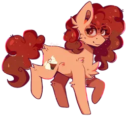 Size: 2850x2601 | Tagged: safe, artist:faultx, derpibooru import, oc, oc:red velvetina cheesecake, earth pony, pony, female, glasses, image, mare, png, simple background, solo, transparent background