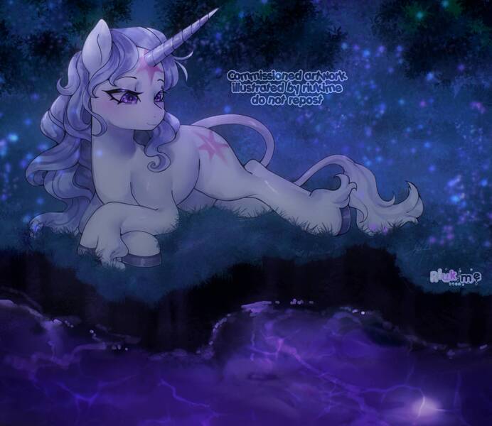 Size: 2000x1734 | Tagged: safe, artist:riukime, ponified, pony, unicorn, image, jpeg, lady amalthea, solo, the last unicorn