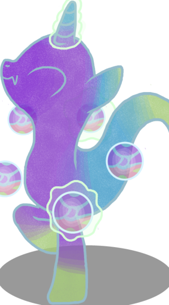 Size: 400x722 | Tagged: safe, artist:pinkfireflame, derpibooru import, oc, oc:fade-shade, hybrid, monster pony, unicorn, crossover, ghazt, image, male, my singing monsters, plasma, plasma ball, png, simple background, solo, transparent background