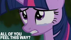 Size: 2000x1125 | Tagged: safe, derpibooru import, edit, edited screencap, editor:quoterific, screencap, twilight sparkle, princess twilight sparkle (episode), g4, image, png, solo