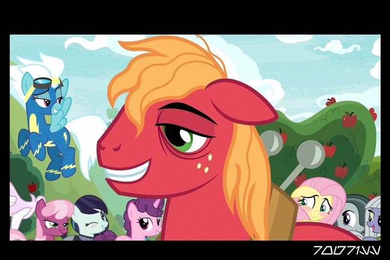 Size: 1288x858 | Tagged: safe, derpibooru import, edit, edited edit, edited screencap, editor:teren rogriss, screencap, big macintosh, cheerilee, coloratura, fleetfoot, fleur-de-lis, fluttershy, limestone pie, marble pie, sugar belle, earth pony, pegasus, pony, unicorn, going to seed, apple, apple tree, bags under eyes, bedroom eyes, big macintosh gets all the mares, blushing, bust, clothes, female, fleurmac, floppy ears, fluttermac, food, g4, grin, horn, image, implied sex, jpeg, limemac, male, marblemac, mare, one eye closed, open mouth, raramac, ship:cheerimac, ship:fleetmac, shipping, smiling, stallion, straight, sugarmac, sweet apple acres, tired, tree, uniform, wink, wonderbolts uniform