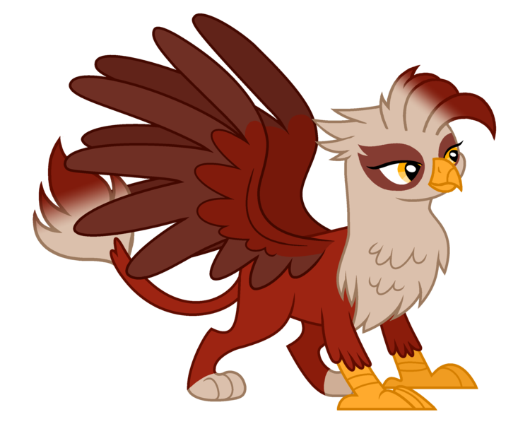 Size: 2880x2304 | Tagged: safe, artist:motownwarrior01, derpibooru import, oc, oc:roja, unofficial characters only, gryphon, base used, female, griffon oc, image, png, simple background, smiling, solo, spread wings, transparent background, wings