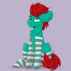 Size: 1000x1000 | Tagged: safe, artist:tragerchelle, ponerpics import, ponybooru import, oc, unofficial characters only, pony, clothes, image, jpeg, male, socks, stallion