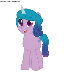 Size: 2972x3600 | Tagged: safe, artist:ramixe dash, derpibooru import, izzy moonbow, pony, unicorn, g5, g4, g5 to g4, generation leap, image, isaac crestie, male, movie accurate, png, rule 63, simple background, stallion, transparent background