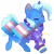 Size: 4626x4651 | Tagged: safe, artist:cutepencilcase, derpibooru import, trixie, pony, unicorn, absurd resolution, clothes, g4, hoodie, image, mouth hold, mouthpiece, one eye closed, png, politics, pride, pride flag, simple background, solo, trans trixie, transgender, transgender pride flag, transparent background, wink