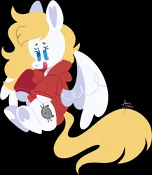 Size: 2842x3280 | Tagged: safe, artist:fizzlefer, derpibooru import, oc, oc:fox, unofficial characters only, cat, pegasus, pony, blue eyes, clothes, cute, flying, hoodie, image, jpeg