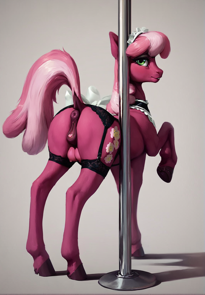 Size: 1064x1536 | Tagged: explicit, ai content, derpibooru import, machine learning generated, stable diffusion, cheerilee, generator:pony diffusion v6 xl, image, png