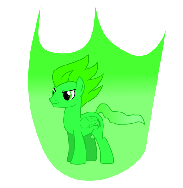 Size: 6236x6425 | Tagged: safe, artist:sonicstreak5344, derpibooru import, oc, unofficial characters only, pegasus, pony, aura, folded wings, green eyes, image, male, png, solo, sonic the hedgehog, sonic the hedgehog (series), stallion, stallion oc, super form, super sonic, super transformation, transformation, wings