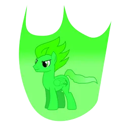 Size: 6236x6425 | Tagged: safe, artist:sonicstreak5344, derpibooru import, oc, unofficial characters only, pegasus, pony, aura, folded wings, green eyes, image, male, png, solo, sonic the hedgehog, sonic the hedgehog (series), stallion, stallion oc, super form, super sonic, super transformation, transformation, wings