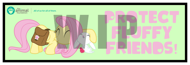 Size: 635x219 | Tagged: safe, artist:owlcat, derpibooru import, angel bunny, fluttershy, g4, image, png