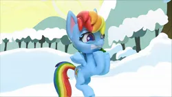 Size: 1920x1080 | Tagged: safe, derpibooru import, edit, edited screencap, screencap, rainbow dash, pegasus, pony, my little pony: pony life, my little pony: stop motion short, cringing, cute, g4, image, jpeg