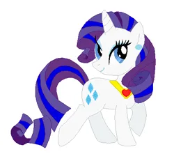 Size: 483x447 | Tagged: artist needed, safe, anonymous artist, artist:selenaede, derpibooru import, rarity, pony, unicorn, alternate design, alternate hairstyle, female, fire ruby, gem, headcanon, headcanon in the description, horn, image, mare, png, pose, ruby, smiling, solo, solo female