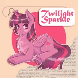 Size: 1800x1800 | Tagged: safe, artist:rodwaudt, derpibooru import, twilight sparkle, twilight sparkle (alicorn), alicorn, pony, chest fluff, female, folded wings, g4, horn, image, jpeg, lying down, mare, prone, search bar, smiling, tail, unshorn fetlocks, wings