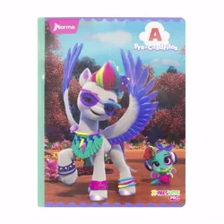 Size: 1000x1000 | Tagged: safe, derpibooru import, official, sparky sparkeroni, zipp storm, dragon, pegasus, g5, bracelet, bridlewoodstock, cute, image, jewelry, jpeg, looking at you, merchandise, raised hoof, ruby, smiling, smiling at you, spanish, sparkybetes, sunglasses