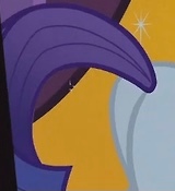 Size: 160x175 | Tagged: safe, derpibooru import, edit, edited screencap, screencap, rarity, pony, unicorn, butt, cropped, image, jpeg, plot, rearity