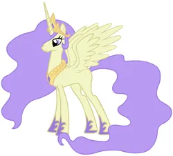 Size: 1024x927 | Tagged: safe, derpibooru import, cream puff, alicorn, pony, female, g4, image, mare, png, recolor, simple background, solo, spread wings, white background, wings