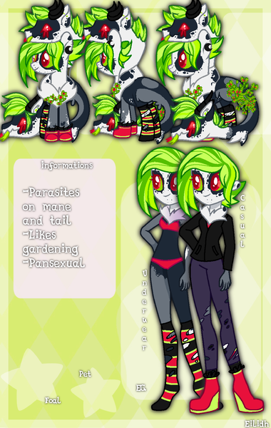 Size: 1950x3078 | Tagged: safe, artist:eilidh-draws, derpibooru import, oc, oc:star snatcher, unofficial characters only, pony, equestria girls, augmented, augmented tail, boots, bra, clothes, commission, ear piercing, earring, equestria girls-ified, female, freckles, hoodie, horns, image, jeans, jewelry, mare, markings, pansexual, panties, pants, parasite, paraspone, piercing, png, red underwear, reference sheet, ripped jeans, ripped pants, ripped stockings, shoes, socks, solo, stockings, tail, thigh highs, tongue out, torn clothes, underwear, ych result