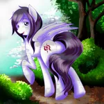 Size: 1500x1500 | Tagged: safe, artist:0ryomamikado0, derpibooru import, oc, unofficial characters only, pegasus, pony, butt, image, jpeg, looking back, plot, raised hoof, solo, walking