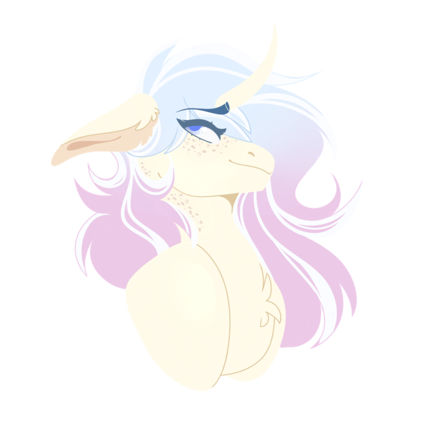 Size: 2048x2048 | Tagged: safe, artist:dejji_vuu, derpibooru import, oc, pony, unicorn, bust, female, image, mare, png, portrait, simple background, solo, transparent background