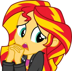 Size: 3064x3000 | Tagged: safe, artist:cloudy glow, derpibooru import, sunset shimmer, equestria girls, equestria girls (movie), image, png, simple background, solo, transparent background, vector