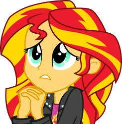Size: 3000x3056 | Tagged: safe, artist:cloudy glow, derpibooru import, sunset shimmer, equestria girls, equestria girls (movie), image, png, simple background, solo, transparent background, vector