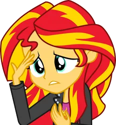 Size: 3000x3219 | Tagged: safe, artist:cloudy glow, derpibooru import, sunset shimmer, equestria girls, equestria girls (movie), image, png, simple background, solo, transparent background, vector