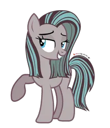 Size: 1200x1400 | Tagged: safe, artist:nyanysa, derpibooru import, idw, marine sandwich, earth pony, pony, female, g4, idw showified, image, mare, png, raised hoof, simple background, transparent background