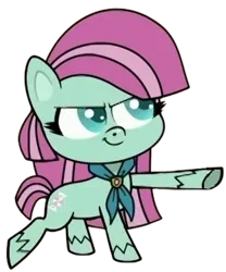 Size: 311x374 | Tagged: safe, edit, edited screencap, screencap, minty, earth pony, my little pony: pony life, image, png, vector