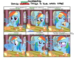 Size: 3200x2600 | Tagged: safe, artist:iamaveryrealperson, derpibooru import, rainbow dash, pegasus, pony, ..., 2022, blushing, boop, burger, chart, cheese, comic, confused, crossed out, date, dialogue, doing concerning things to your waifu, doing loving things, drink, eating, exclamation point, female, flustered, food, french fries, frown, g4, hand, high res, image, joke, ketchup, looking at someone, looking at something, looking at you, magic, magic hands, mare, meme, not doing hurtful things to your waifu, oat burger, oats, offscreen character, open mouth, png, question mark, sauce, sitting, sliced cheese, soda, spread wings, surprised, table, talking, talking to viewer, teeth, text, waifu, waifu chart, wide eyes, wings