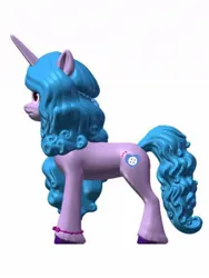 Size: 900x1200 | Tagged: safe, derpibooru import, official, izzy moonbow, unicorn, g5, my little pony: a new generation, 3d, 3d model, bracelet, egmont, image, jewelry, jpeg, looking away, magazine, mockup, model, standing, toy