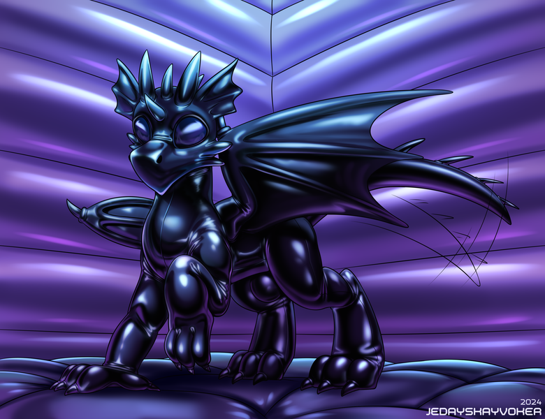 Size: 2600x2000 | Tagged: questionable, artist:jedayskayvoker, derpibooru import, oc, oc:pure gold, dragon, gryphon, blushing, chest fluff, covering, crotch bulge, folded wings, griffon oc, image, latex, latex mask, latex suit, liquid latex, padded cell, png, rubber, rubber suit, shiny, solo, spreading, transformation, wings