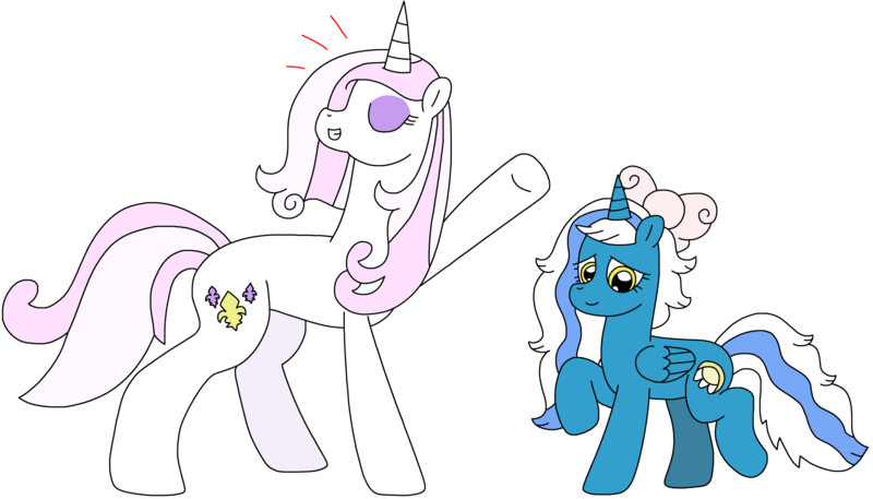 Size: 2811x1605 | Tagged: safe, artist:supahdonarudo, derpibooru import, fleur-de-lis, oc, oc:fleurbelle, alicorn, unicorn, image, png, posing for photo, raised hoof, shy, simple background, transparent background