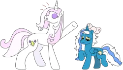 Size: 2811x1605 | Tagged: safe, artist:supahdonarudo, derpibooru import, fleur-de-lis, oc, oc:fleurbelle, alicorn, unicorn, image, png, posing for photo, raised hoof, shy, simple background, transparent background