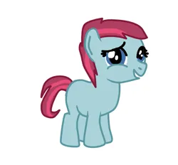 Size: 647x600 | Tagged: safe, artist:princessstar022, derpibooru import, oc, unofficial characters only, earth pony, pony, adoptable, base used, female, filly, foal, g4, image, offspring, parent:babs seed, parent:shady daze, parents:shadyseed, png, simple background, solo, white background