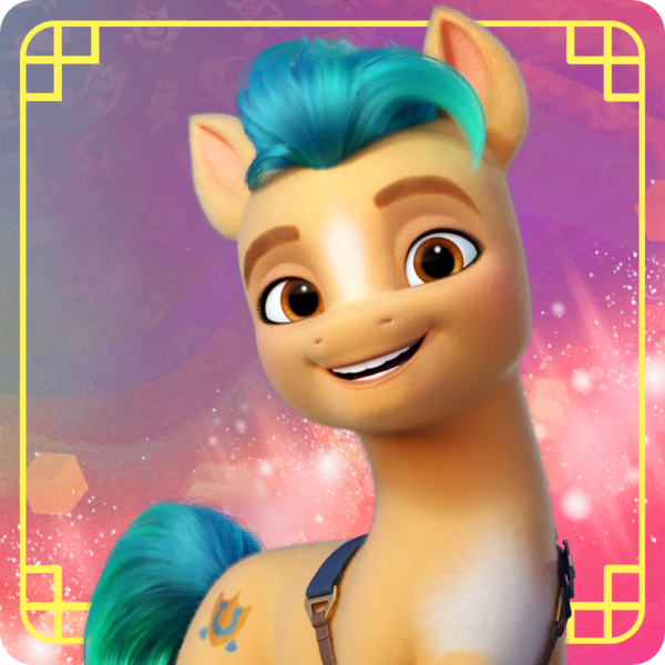 Size: 1000x1000 | Tagged: safe, derpibooru import, official, hitch trailblazer, earth pony, g5, my little pony: a new generation, avatar, image, looking at you, png, profile picture, smiling, smiling at you