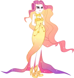 Size: 9190x9684 | Tagged: safe, artist:shootingstarsentry, derpibooru import, oc, oc:solstice, equestria girls, absurd resolution, clothes, dress, high heels, image, png, shoes, simple background, solo, transparent background