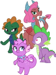 Size: 1505x1999 | Tagged: safe, artist:candy meow, artist:catachromatic, artist:mellowhen, artist:memnoch, derpibooru import, edit, idw, vector edit, mina, princess thunder guts, spike, oc, oc:emziko, dragon, equestria girls, equestria girls series, lost and pound, spoiler:comic, spoiler:comicff14, spoiler:eqg series (season 2), bandana, bedroom eyes, canon x oc, claws, comic book, derpibooru exclusive, dragon oc, dragon wings, dragoness, dragonified, eyes open, fangs, female, female oc, foursome, g4, group sex, harem, heart, heart eyes, high res, horns, idw showified, image, male, non-pony oc, open mouth, png, raised leg, sex, shipping, simple background, species swap, spiko, spina, spunder, straight, transparent background, vector, wingding eyes, wings