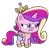 Size: 494x505 | Tagged: safe, edit, edited screencap, screencap, princess cadance, alicorn, my little pony: pony life, image, png, vector