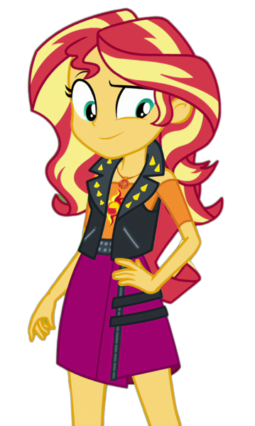 Size: 1952x3264 | Tagged: safe, artist:cutler1228, derpibooru import, edit, edited screencap, screencap, sunset shimmer, human, pony, equestria girls, clothes, female, g4, geode of empathy, image, magical geodes, not a vector, png, simple background, smiling, solo, transparent background