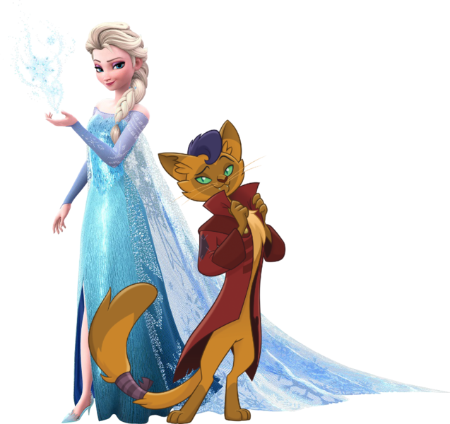 Size: 919x865 | Tagged: safe, derpibooru import, capper dapperpaws, abyssinian, cat, human, my little pony: the movie, disney, elsa, female, frozen (movie), g4, idina menzel, image, low effort, male, png, simple background, taye diggs, transparent background, vector, voice actor joke