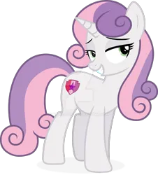 Size: 1920x2120 | Tagged: safe, artist:kojibiose, derpibooru import, sweetie belle, pony, unicorn, cute, deviantart watermark, diasweetes, female, g4, horn, image, mare, obtrusive watermark, older, older sweetie belle, png, simple background, solo, transparent background, watermark