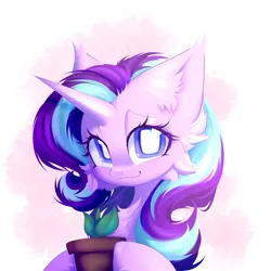 Size: 3000x3000 | Tagged: safe, artist:persikulka, derpibooru import, starlight glimmer, pony, unicorn, horn, image, png, solo