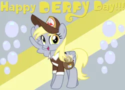 Size: 2018x1455 | Tagged: safe, artist:shieldwingarmorofgod, derpibooru import, derpy hooves, pegasus, pony, cutie mark, derpy day, female, image, mailmare, png, solo