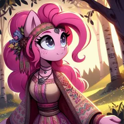 Size: 1024x1024 | Tagged: safe, ai content, derpibooru import, machine learning generated, pinkie pie, cyrillic, image, jpeg, russian, slavic