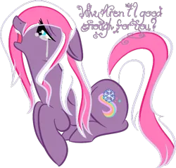 Size: 629x600 | Tagged: artist needed, safe, derpibooru import, oc, oc:northern lights, unofficial characters only, pegasus, crying, g4, image, pegasus oc, png, simple background, solo, transparent background, wings