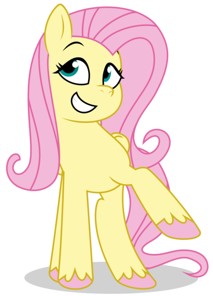 Size: 3000x4170 | Tagged: safe, artist:keronianniroro, derpibooru import, fluttershy, pegasus, pony, g5, my little pony: tell your tale, g4, g4 to g5, generation leap, image, png, redesign, simple background, solo, transparent background, unshorn fetlocks, vector