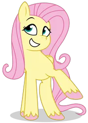 Size: 3000x4170 | Tagged: safe, artist:keronianniroro, derpibooru import, fluttershy, pegasus, pony, g5, my little pony: tell your tale, g4, g4 to g5, generation leap, image, png, redesign, simple background, solo, transparent background, unshorn fetlocks, vector
