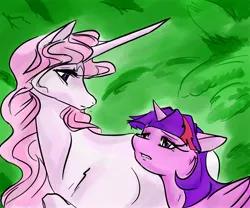 Size: 3000x2500 | Tagged: safe, artist:sidewinder36, derpibooru import, twilight sparkle, twilight sparkle (alicorn), alicorn, pony, amalthea, crossover, female, g4, image, jpeg, lady amalthea, mare, the last unicorn