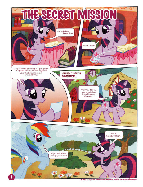 Size: 1021x1330 | Tagged: safe, derpibooru import, official, princess celestia, rainbow dash, twilight sparkle, pony, anatomically incorrect, comic, female, g4, german comic, german my little pony comic, image, incorrect leg anatomy, jpeg, mare, my little pony comic, official content, stock vector, the secret mission, twilight is a lion